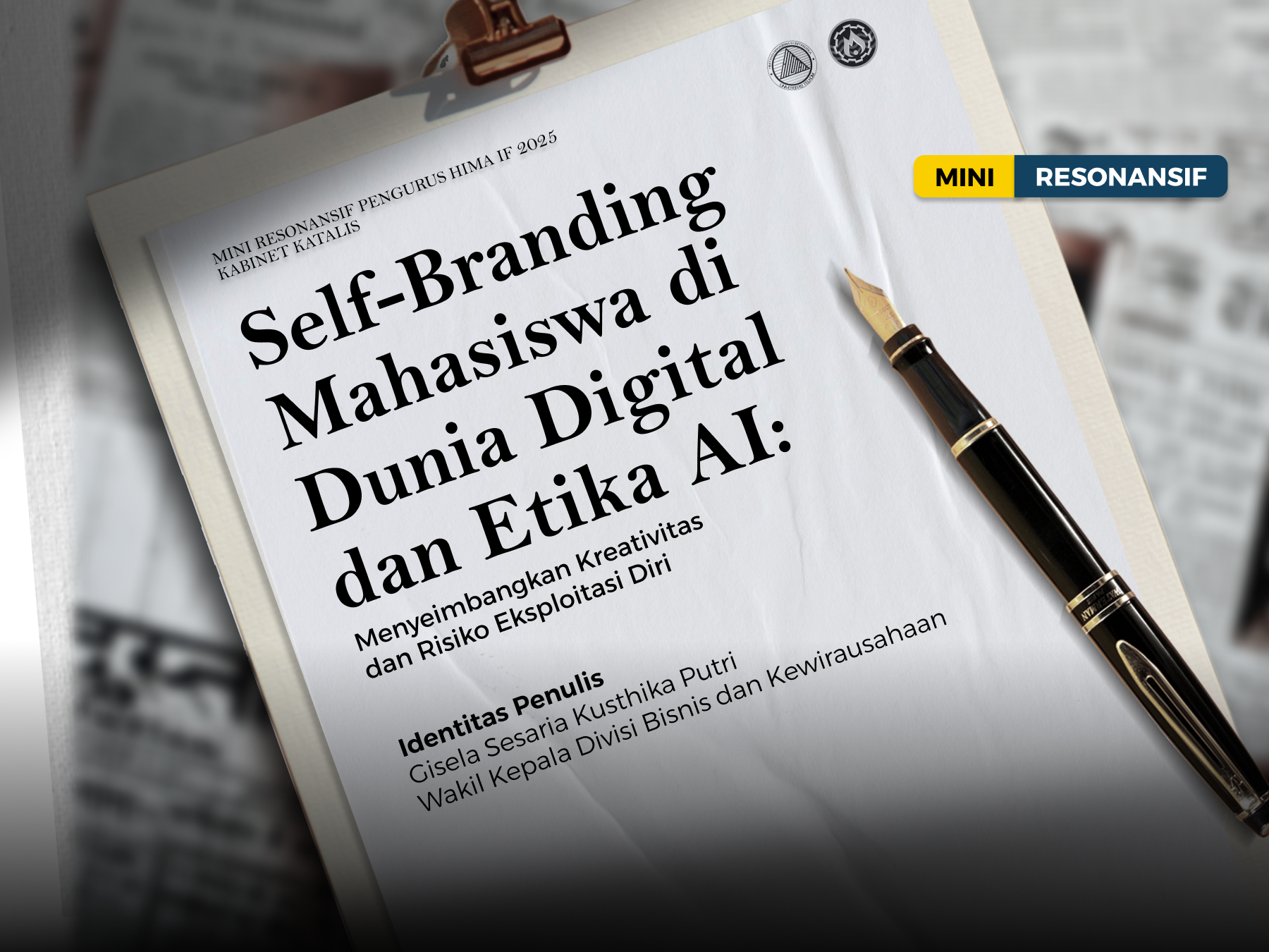 mini resonansi - self branding